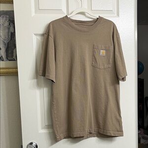 Carhartt Tan Pocket Tee